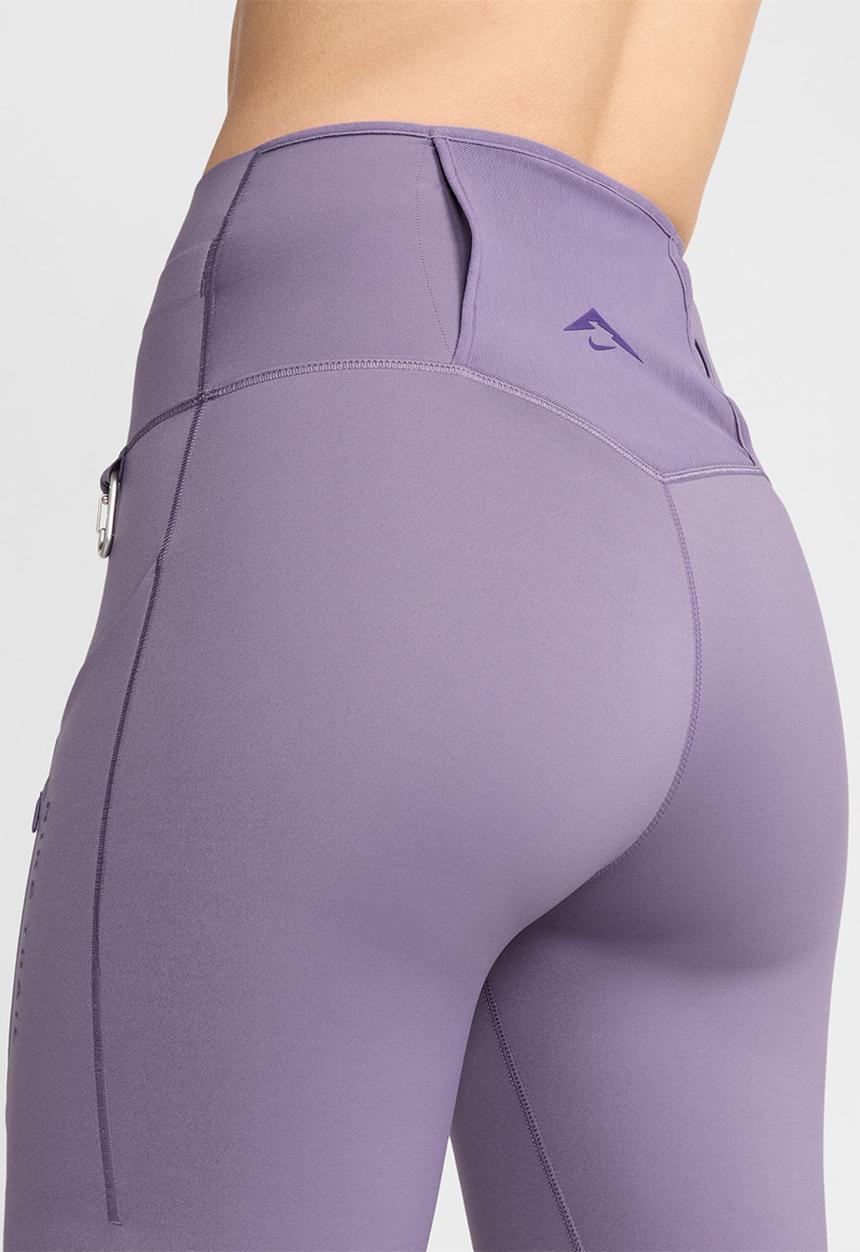 Nike - Nike Trail Women's Firm-Support 7/8 Leggings - Lilac Bloom
