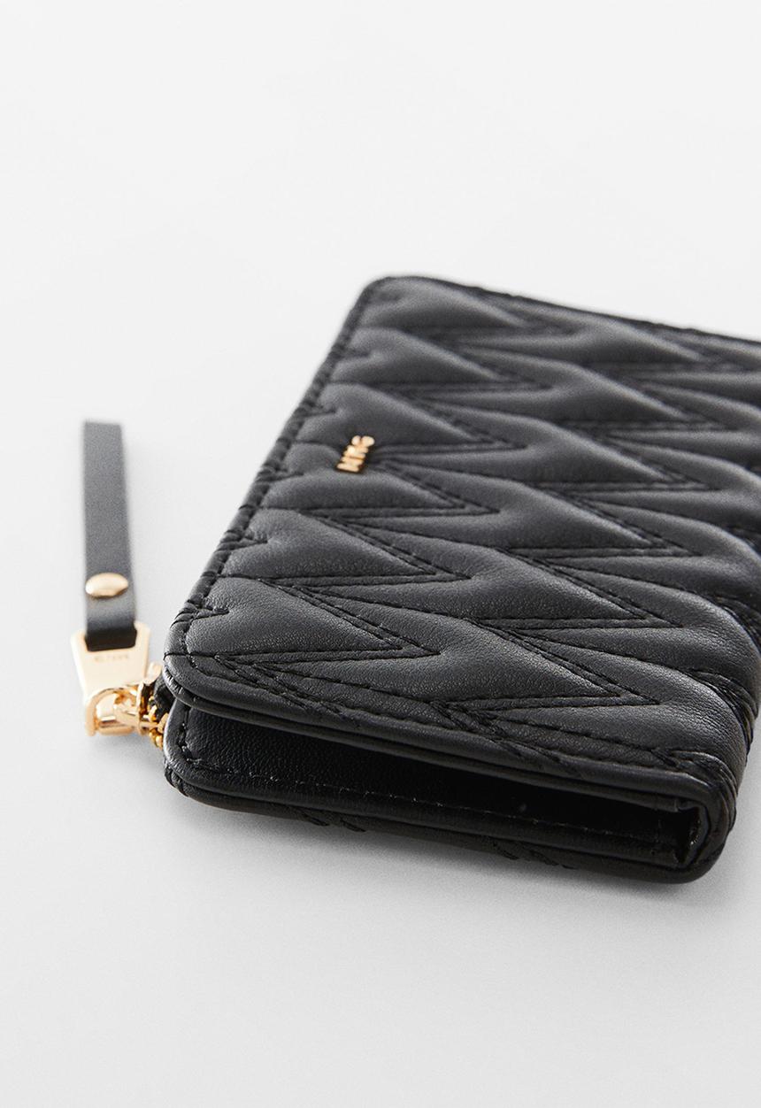 MANGO - Wallet m-- queens - black