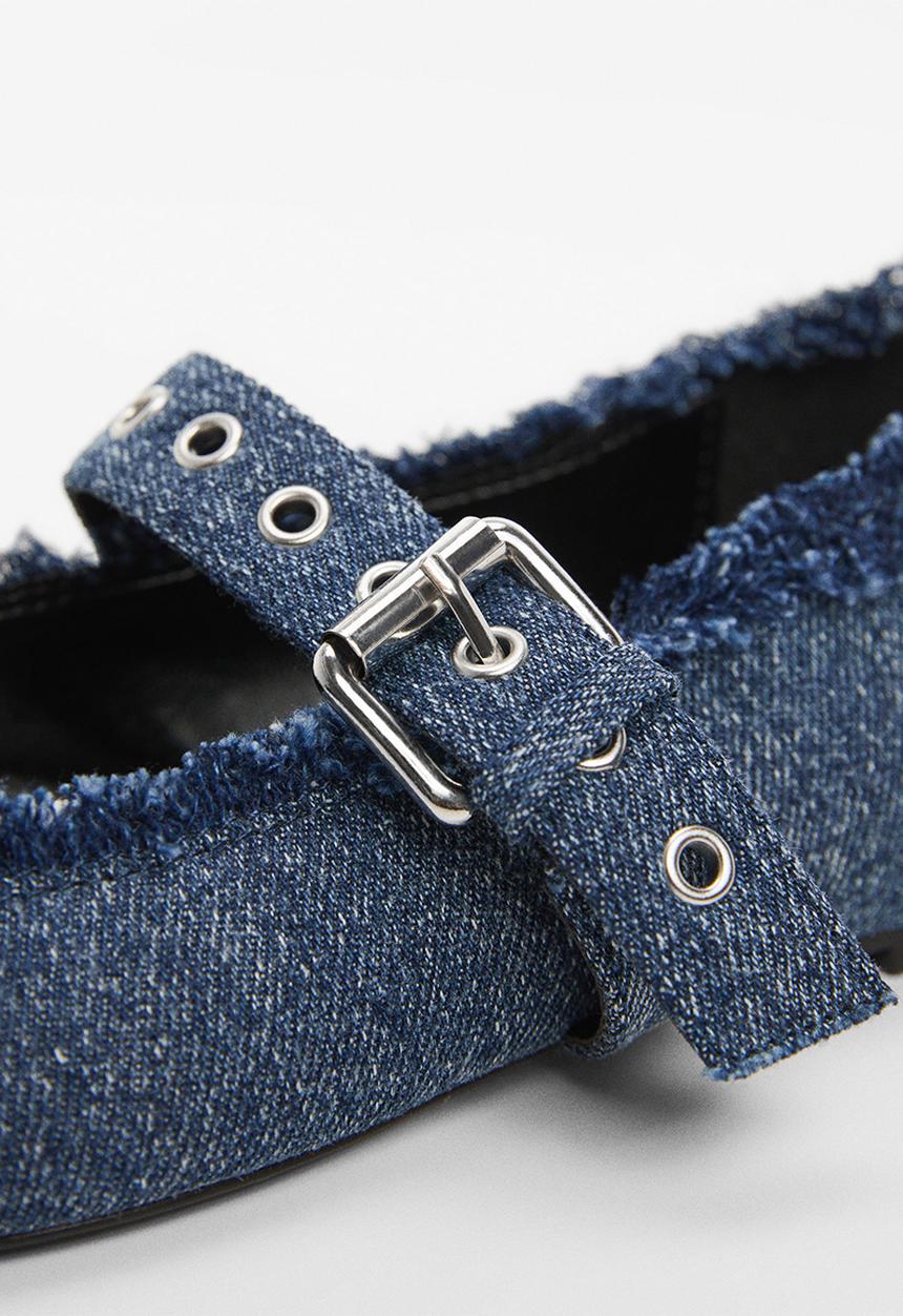 MANGO - Deli pump - open blue