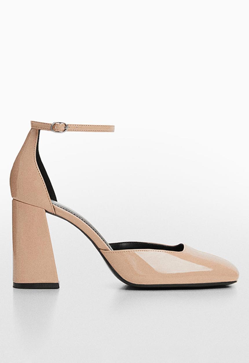 MANGO - Fina 1 block heel - light pastel pink