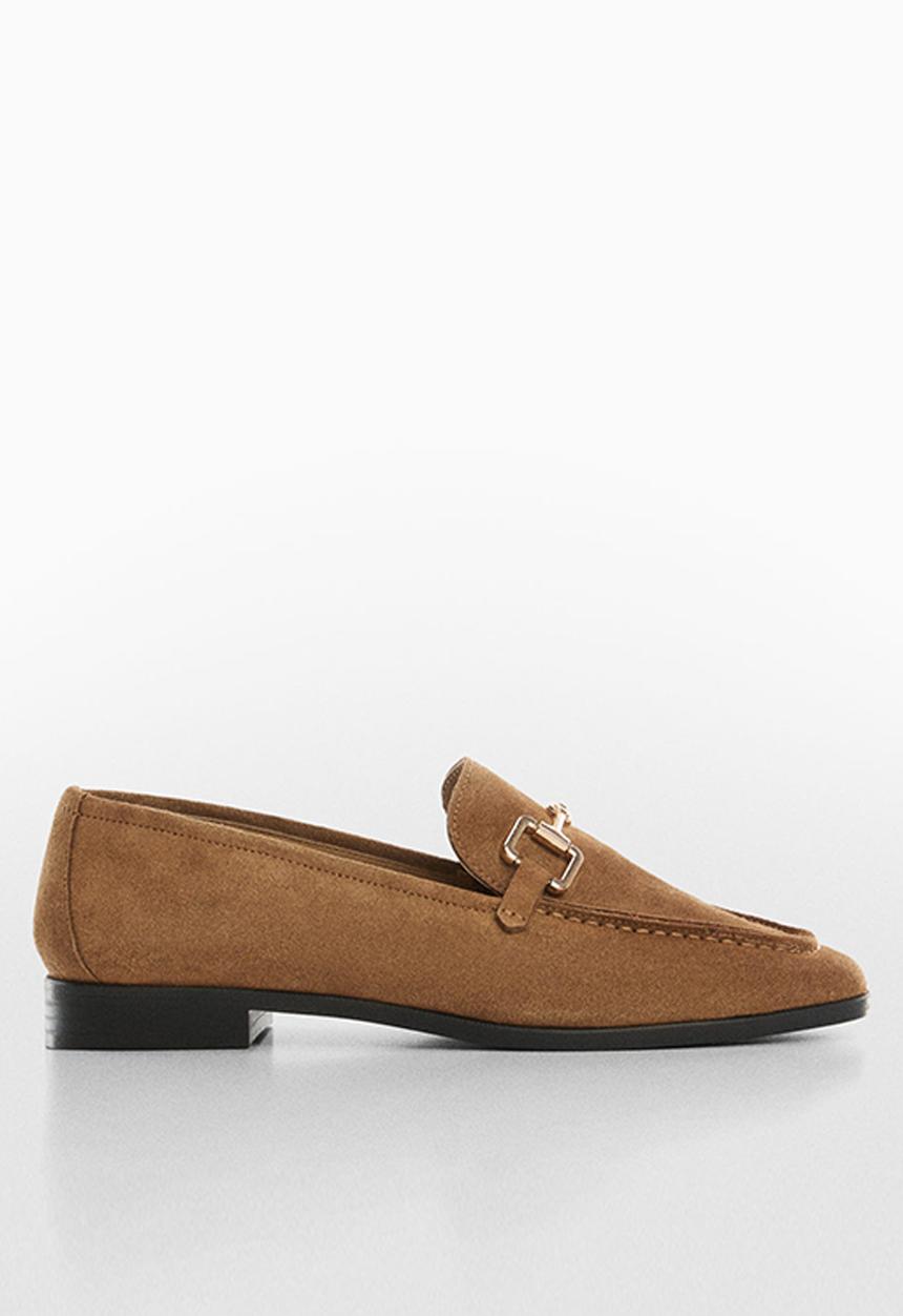 MANGO - Luz loafer - brown