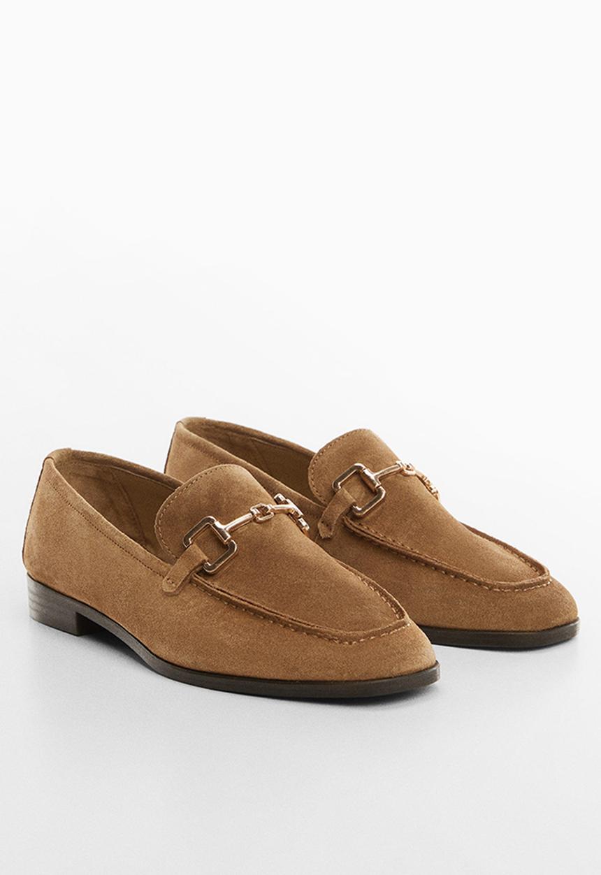 MANGO - Luz loafer - brown