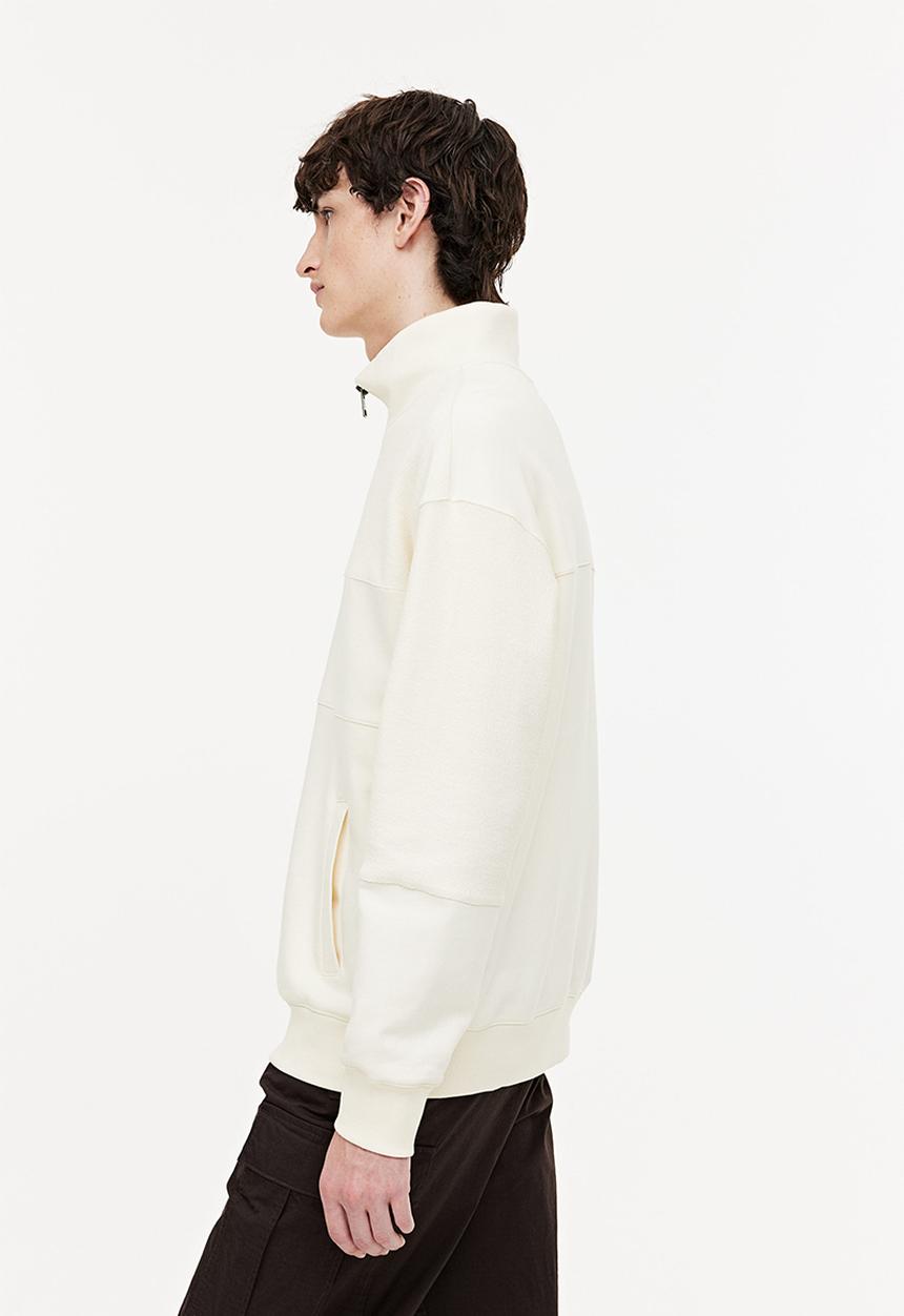 H&M - Loose fit sweatshirt - cream 