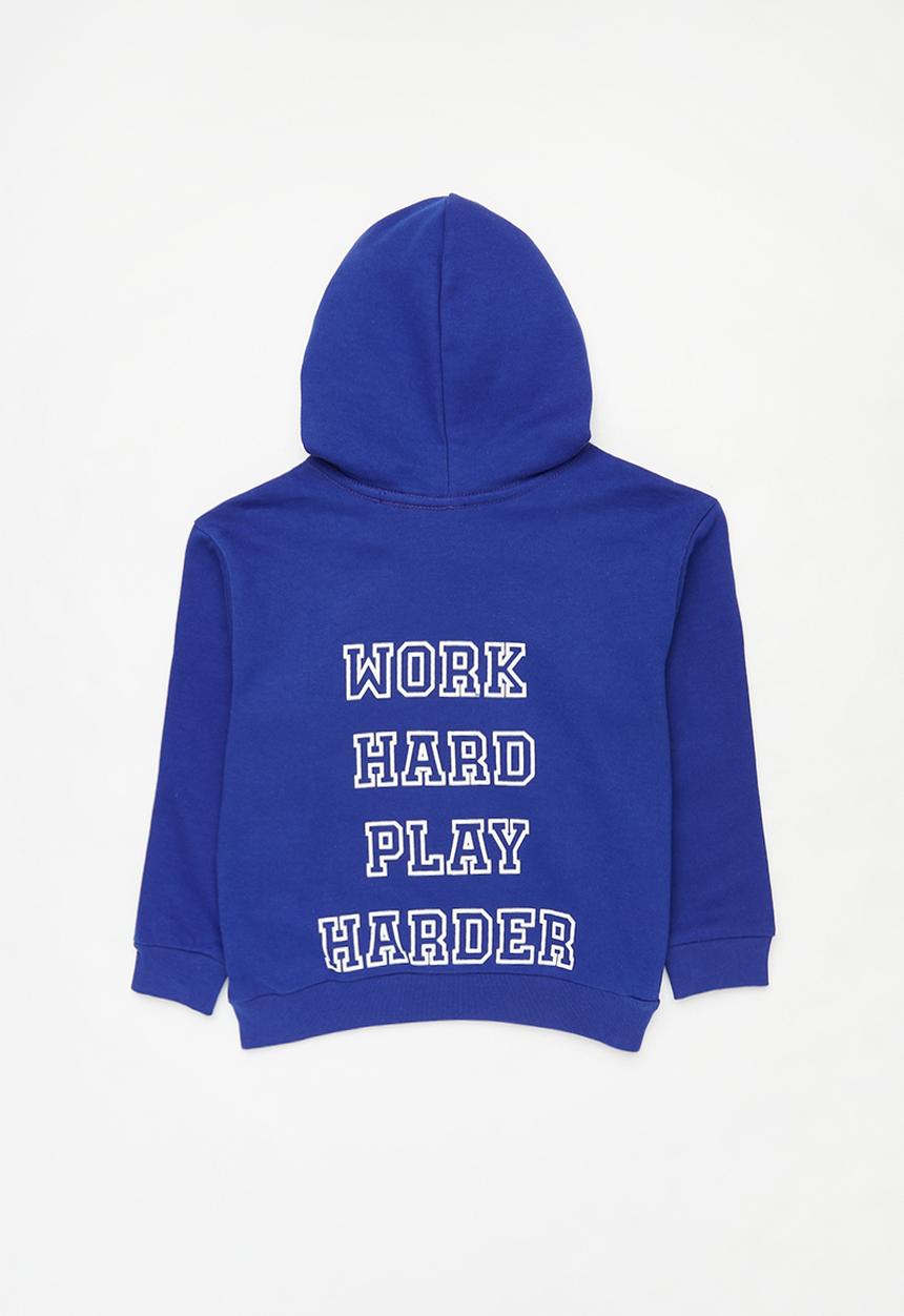 Pop Candy - 2 Pack hoodie - grey & royal