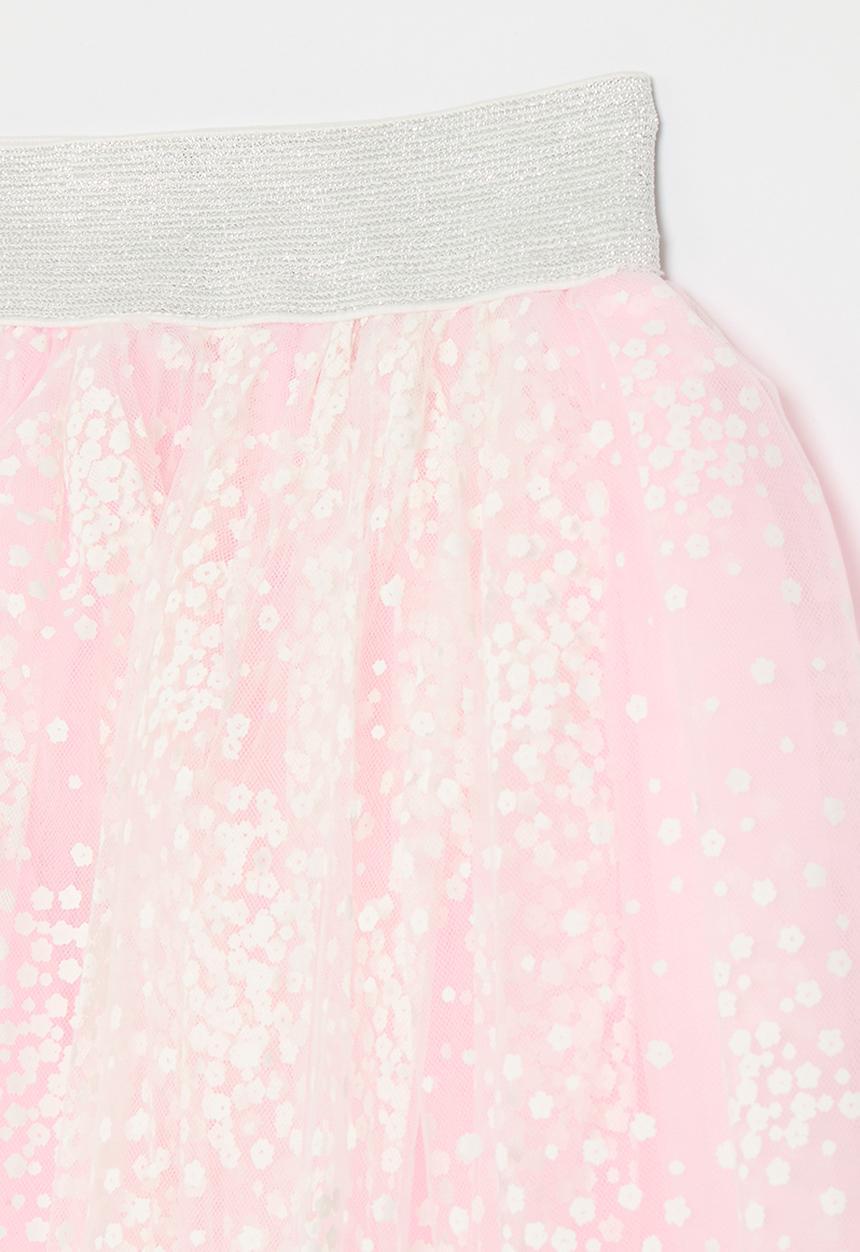 Pop Candy - Mesh occasion skirt - pink