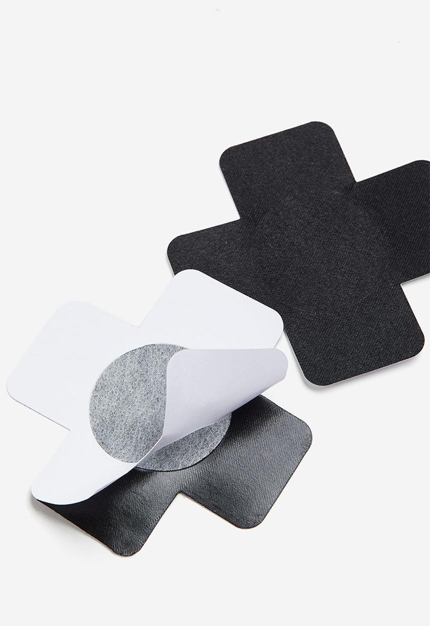 H&M - 5 pairs nipple covers - black
