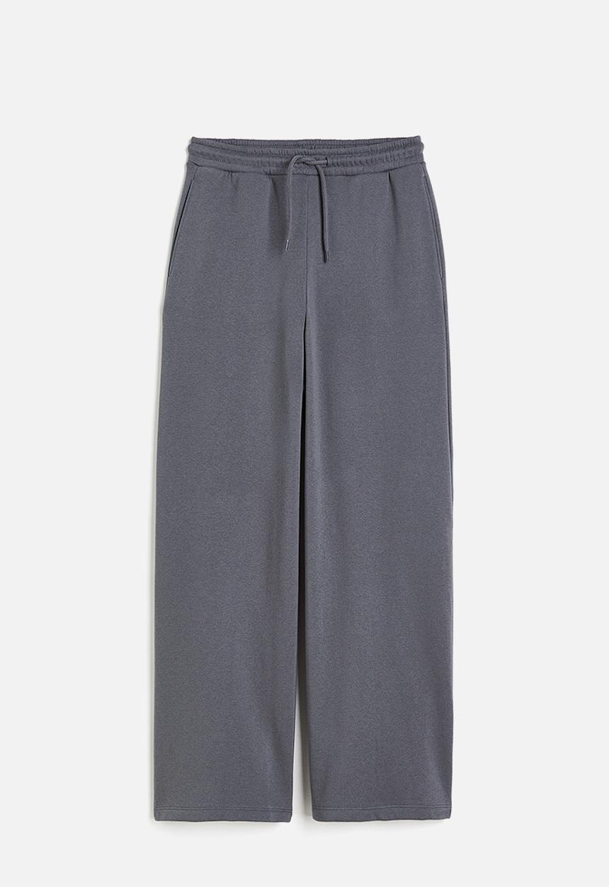 H&M - Wide joggers - dark grey