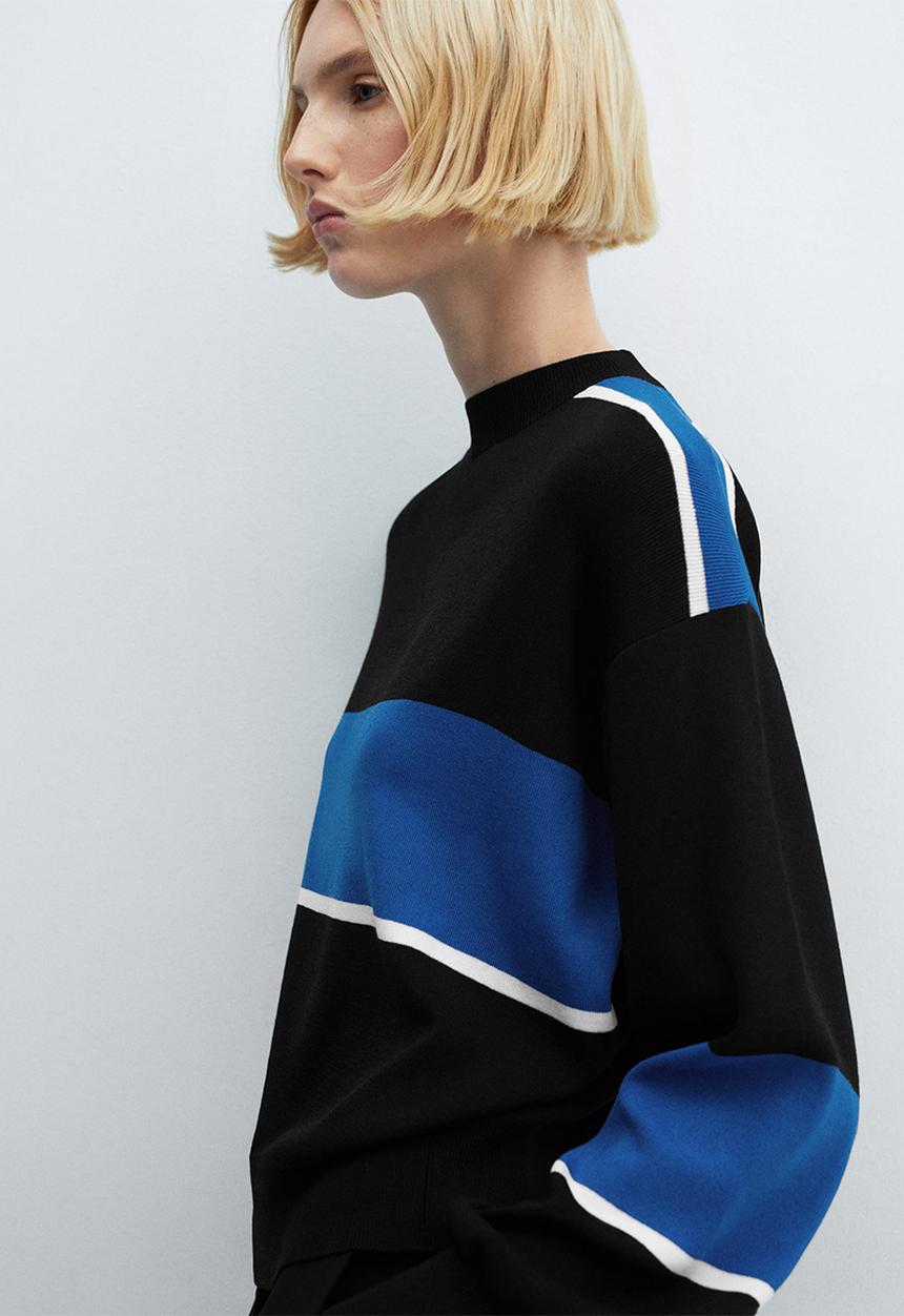 MANGO - Sweater carlota - medium blue