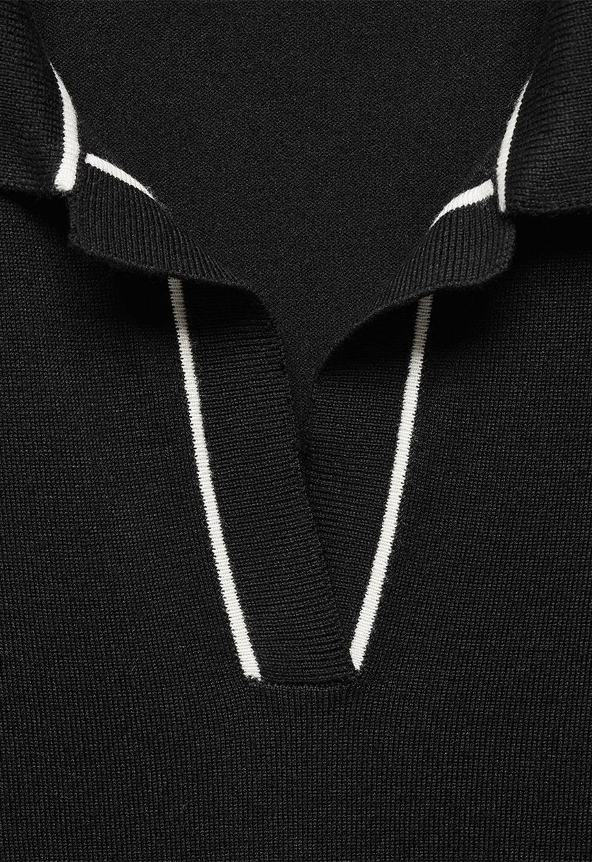 MANGO - Sweater vert - black