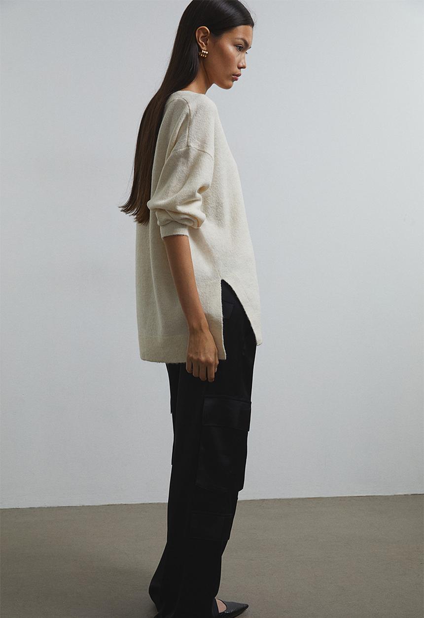 H&M - Oversized jumper - cream