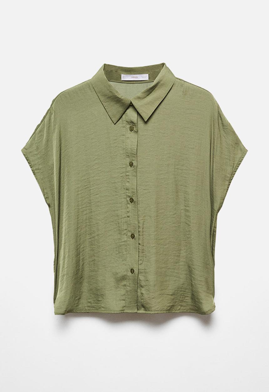 MANGO - Shirt mari-h - beige/khaki