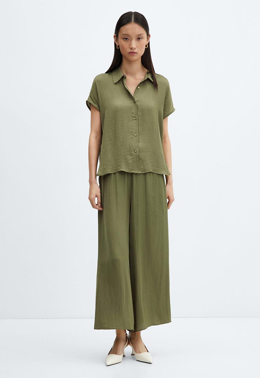 MANGO - Shirt mari-h - beige/khaki
