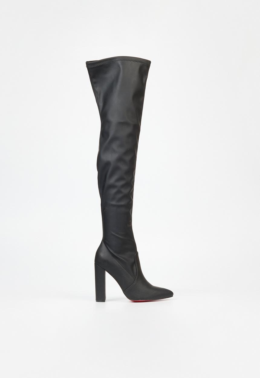 Miss Black - Revenge 1 over the knee boot - black