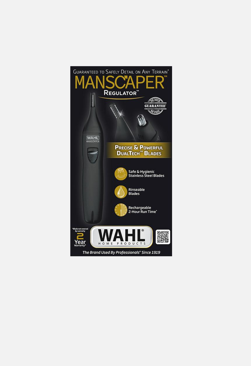WAHL - Manscaper Regulator Cordless Ear, Nose & Brow Trimmer