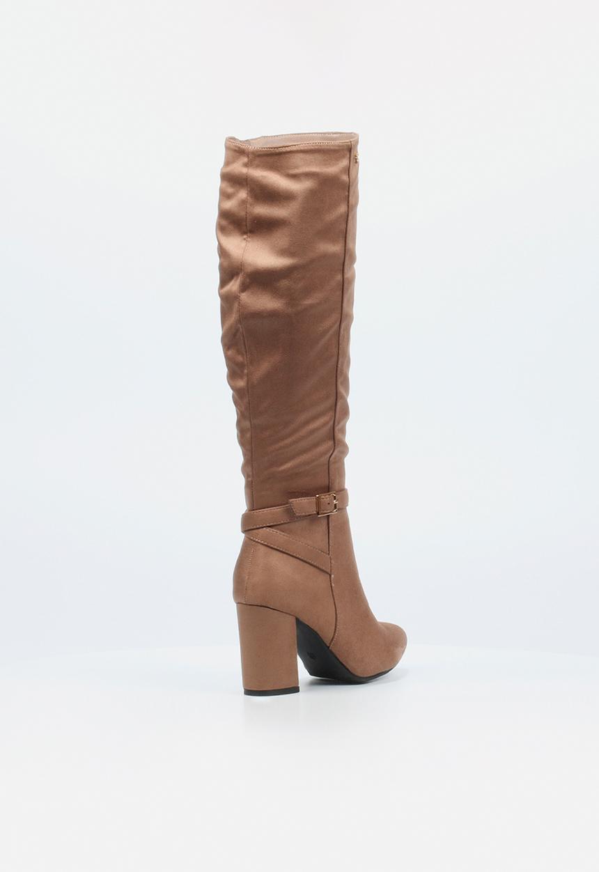Butterfly Feet - Kiana 3 block heel boot - taupe