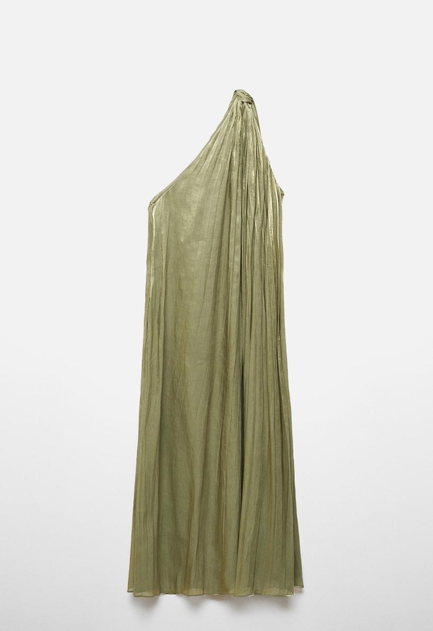MANGO - Dress amira-a - beige/khaki