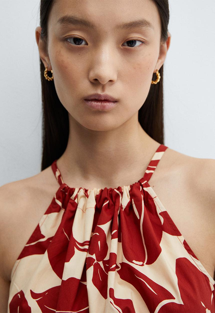 MANGO - Dress redl-h - red