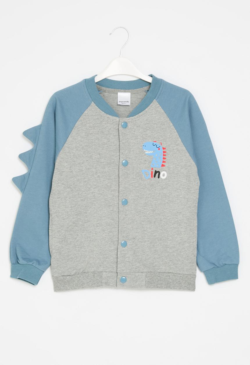 Pop Candy - Printed cardigan - grey