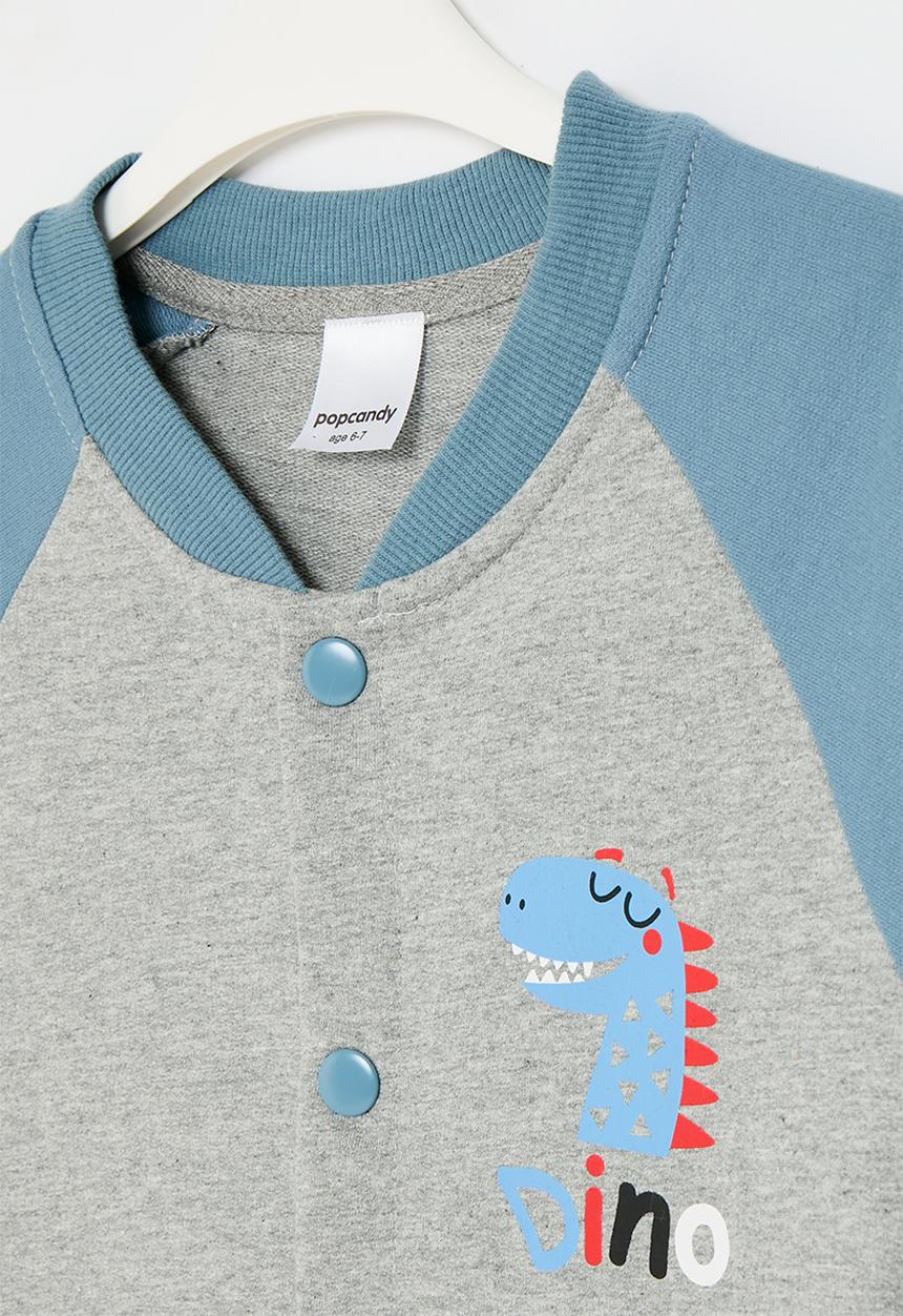 Pop Candy - Printed cardigan - grey