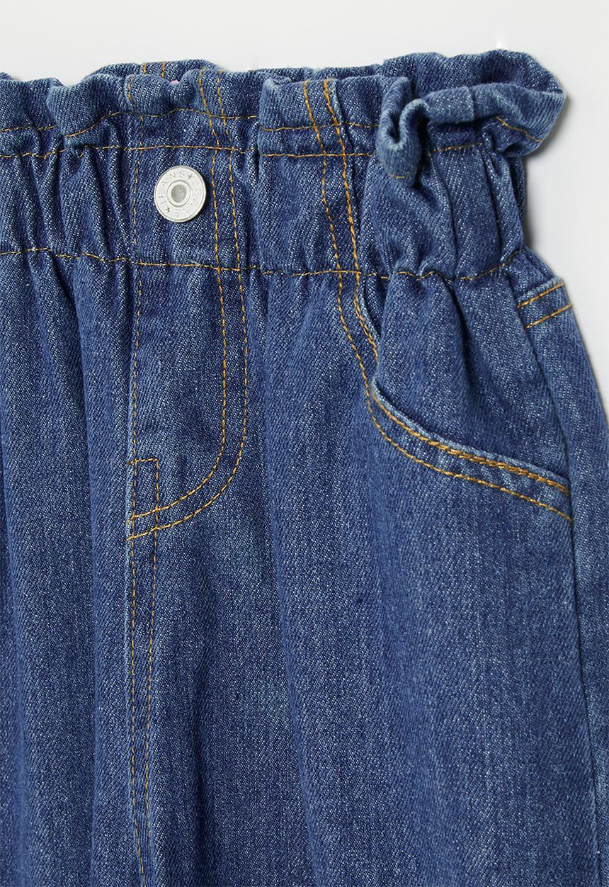 Pop Candy - Paperbag jeans - stone wash
