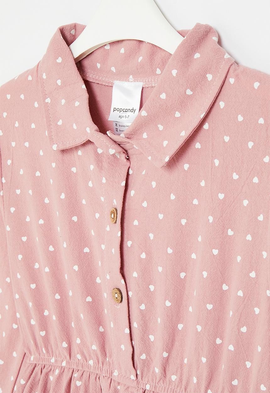 Pop Candy - Polka dot dress - pink & white