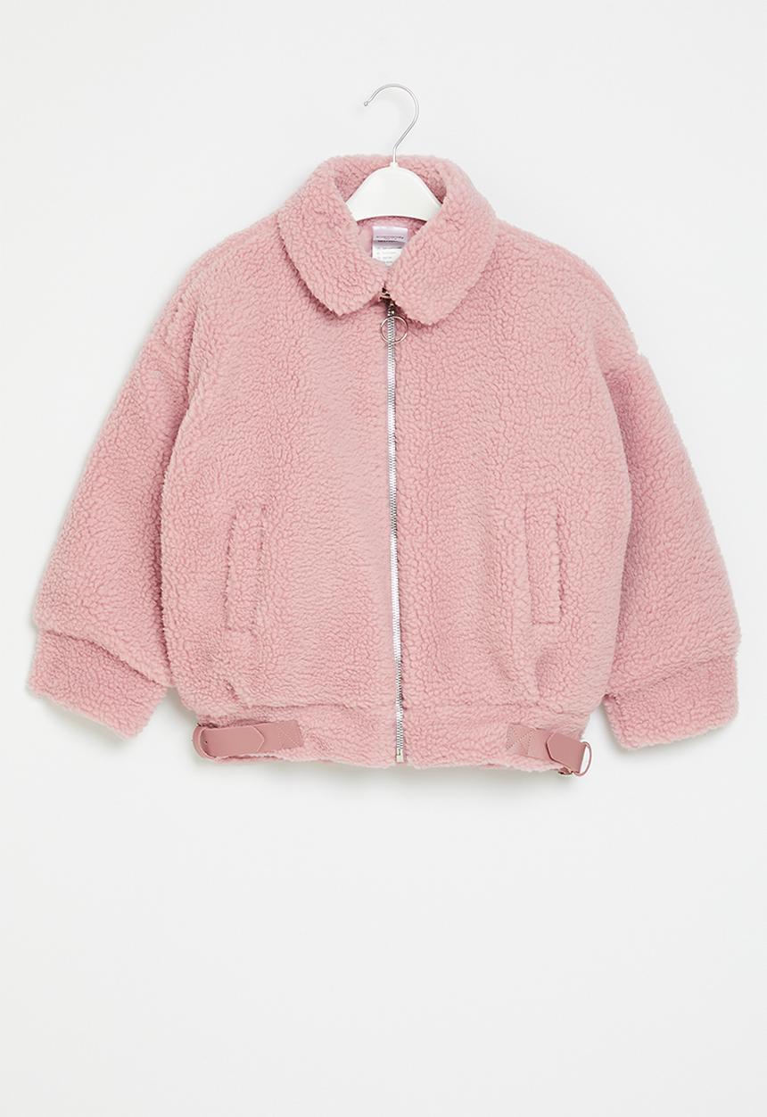 Pop Candy - Teddy fleece jacket - pink