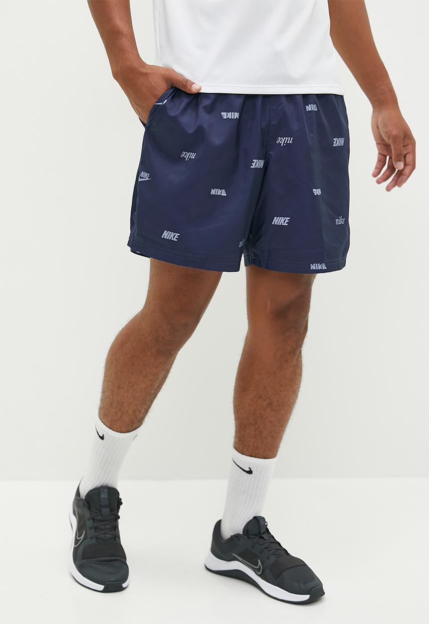 Nike - Nsw ce woven flow shorts - blue & white