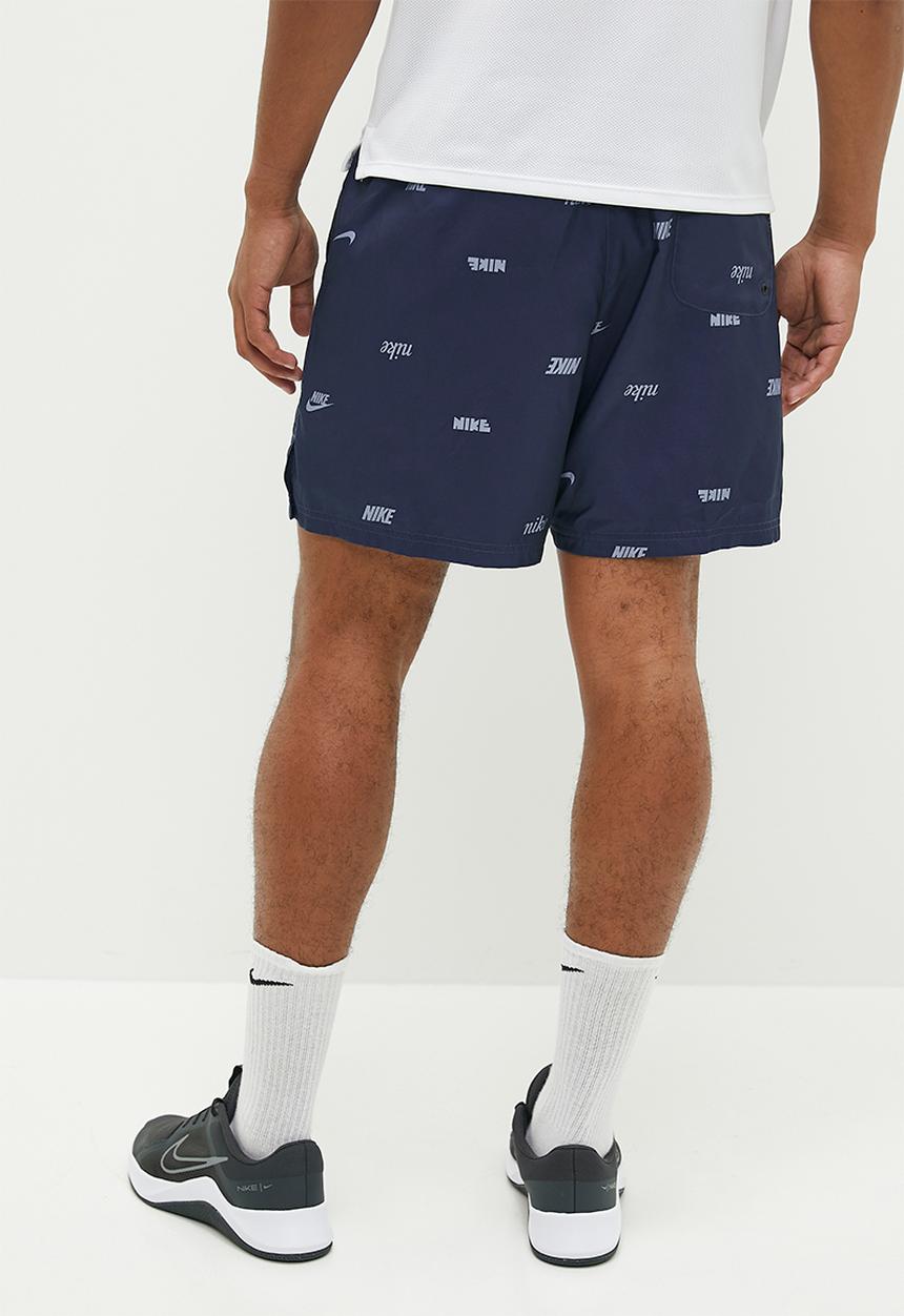 Nike - Nsw ce woven flow shorts - blue & white