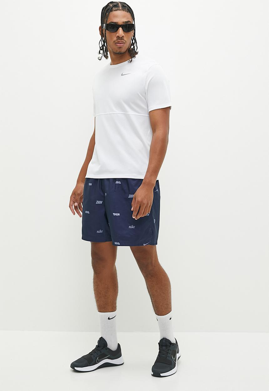 Nike - Nsw ce woven flow shorts - blue & white