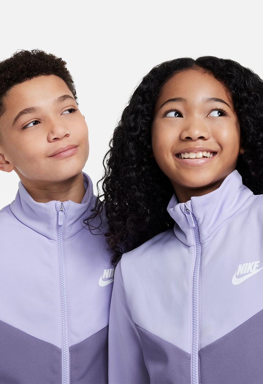 Nike - K Nsw Tracksuit Poly Fz Hbr - Hydrangeas/Daybreak/White