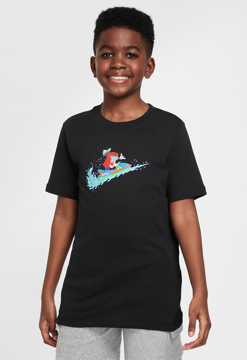 Nike - K Nsw Tee Boxy 1 - Black