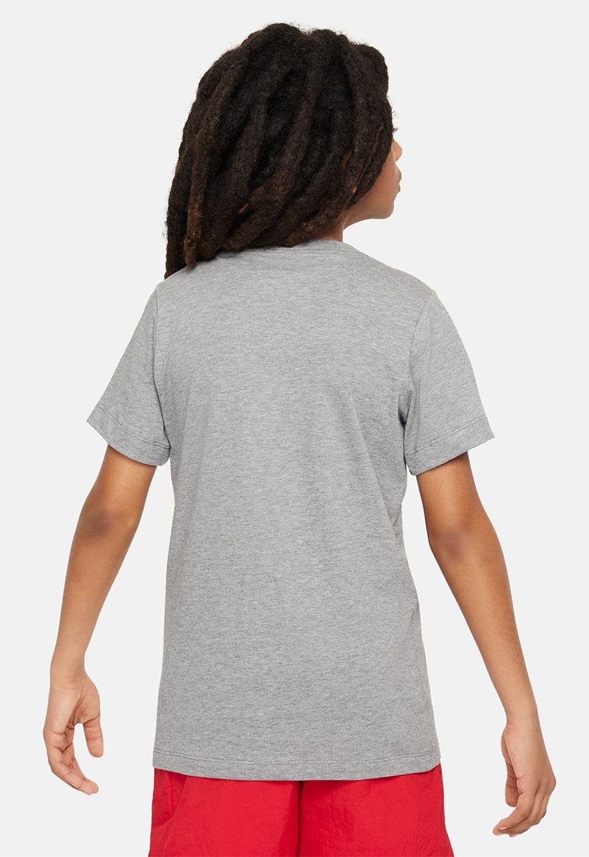 Nike - K Nsw Tee Boxy 2 - Carbon Heather