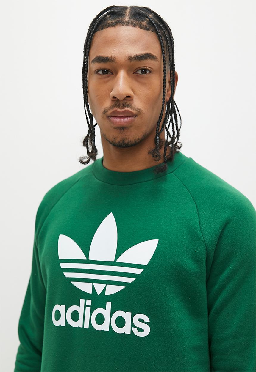 adidas Originals - Trefoil crew sweatshirt - jade green