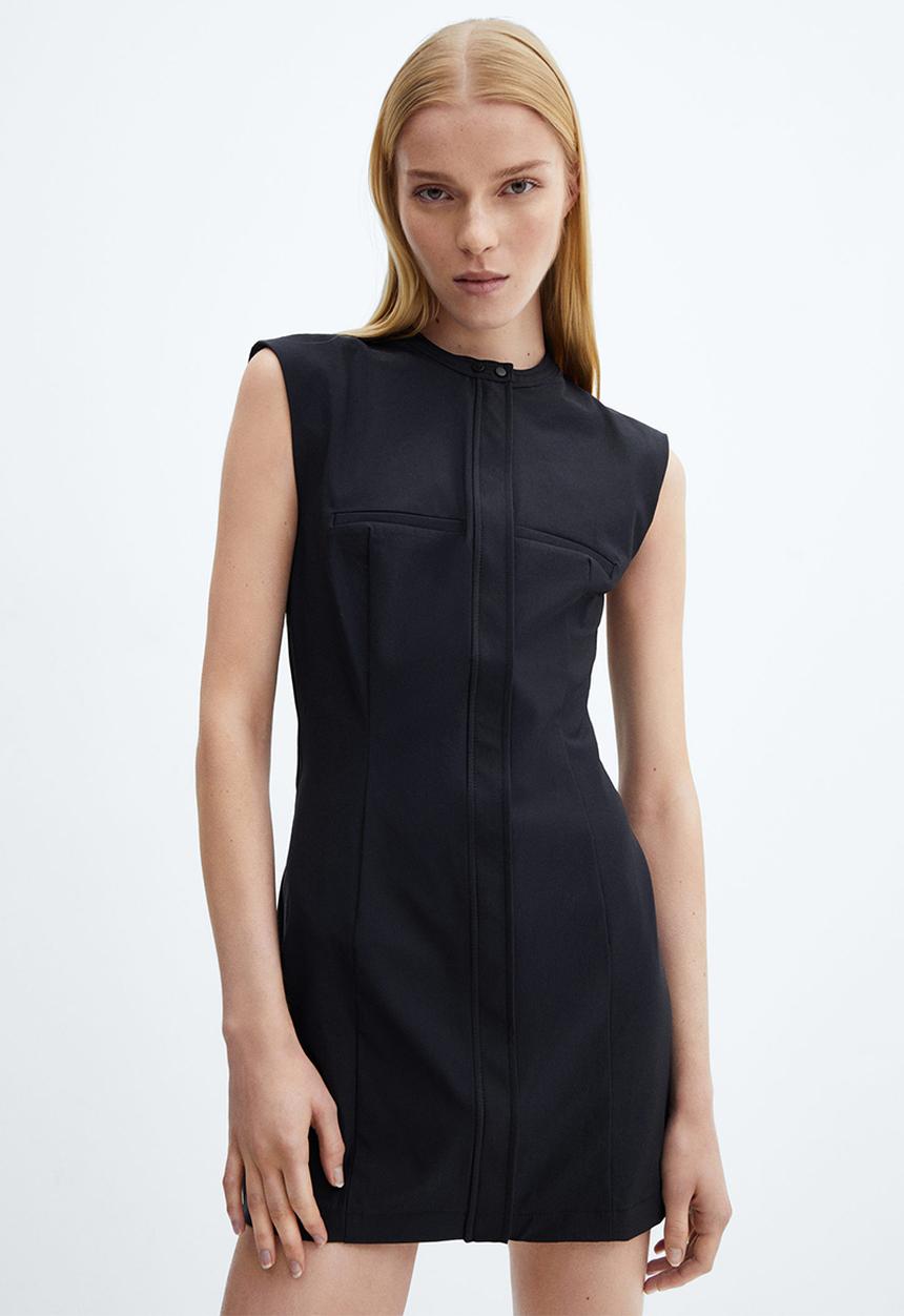 MANGO - Dress Nata - Dark Blue