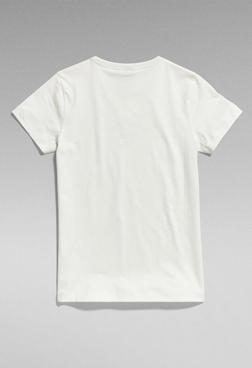 G-STAR - SS23001 t-shirt short sleeve - buff