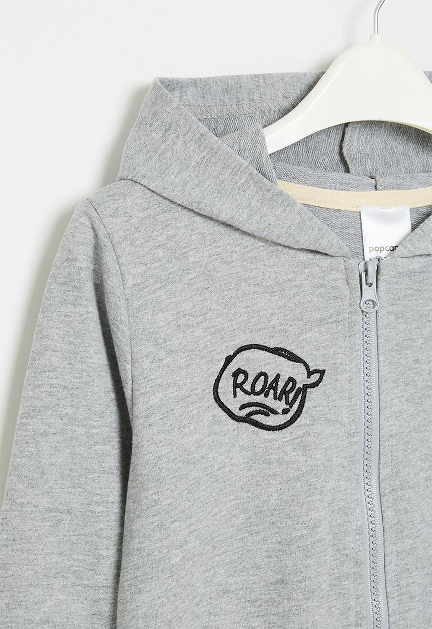 Pop Candy - Printed hoodie - grey