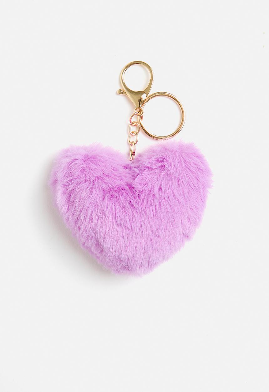 Pop Candy - Heart shaped keychain-purple