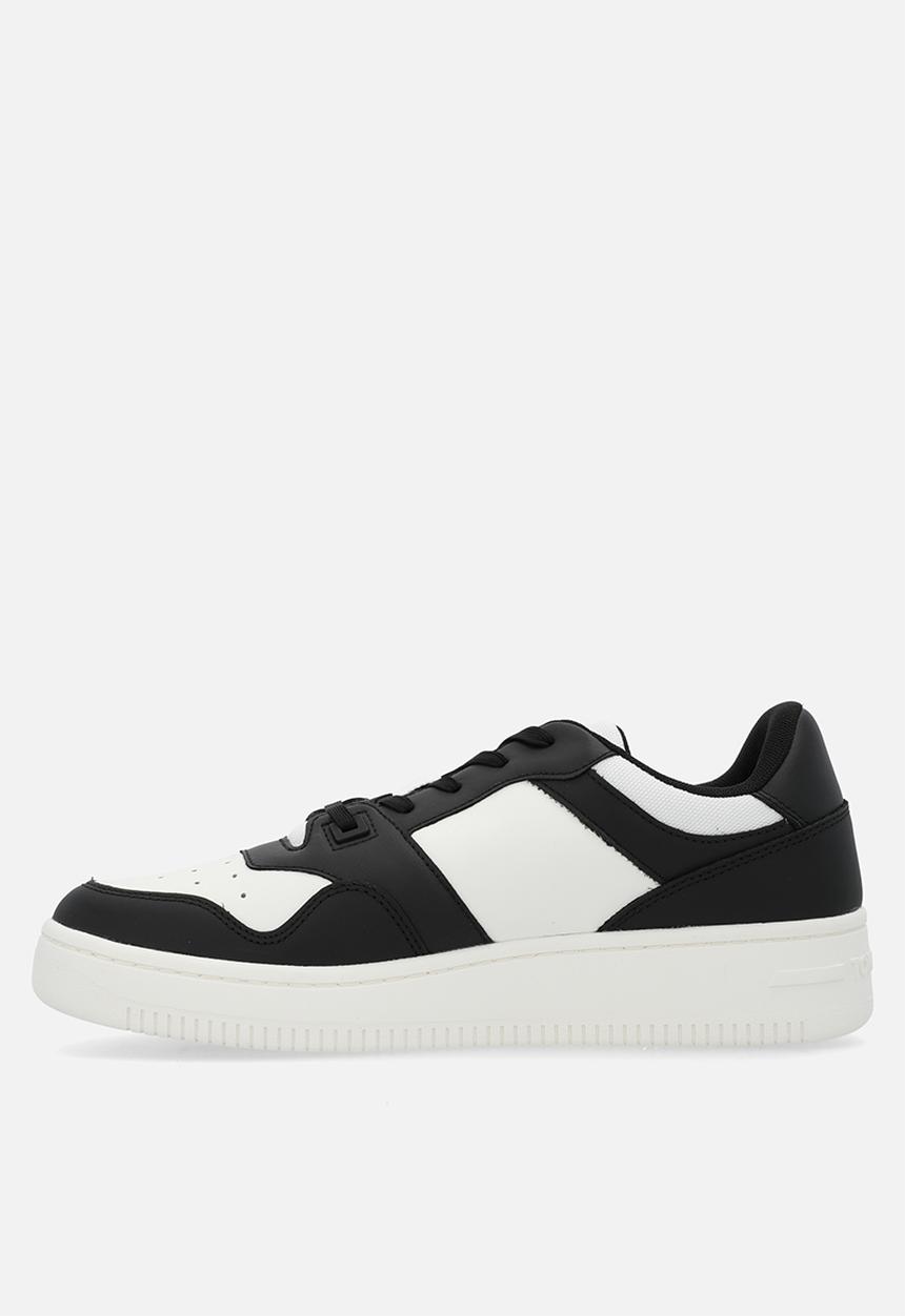 Tommy Hilfiger - Tjm retro basket ess - black & white 