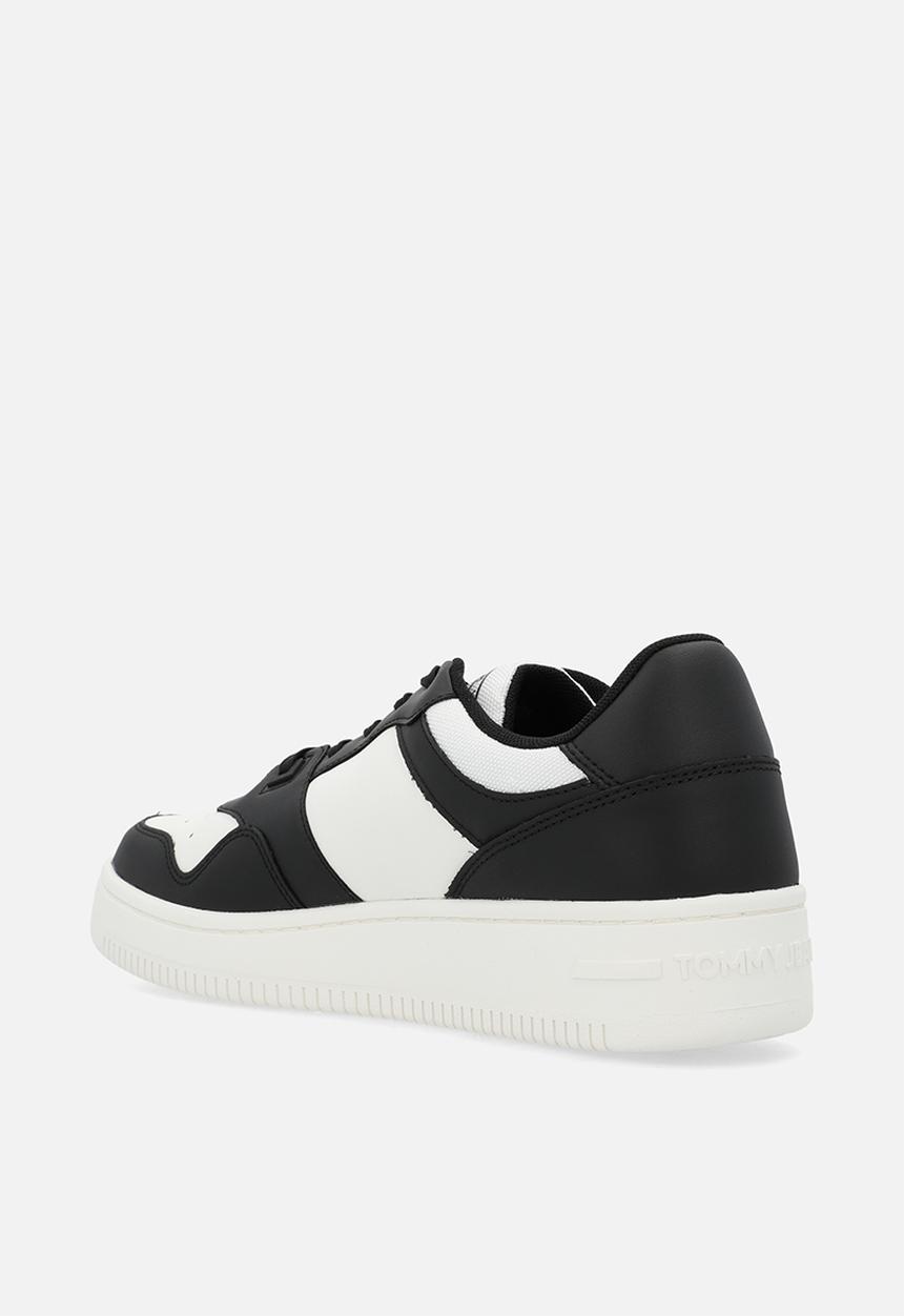 Tommy Hilfiger - Tjm retro basket ess - black & white 