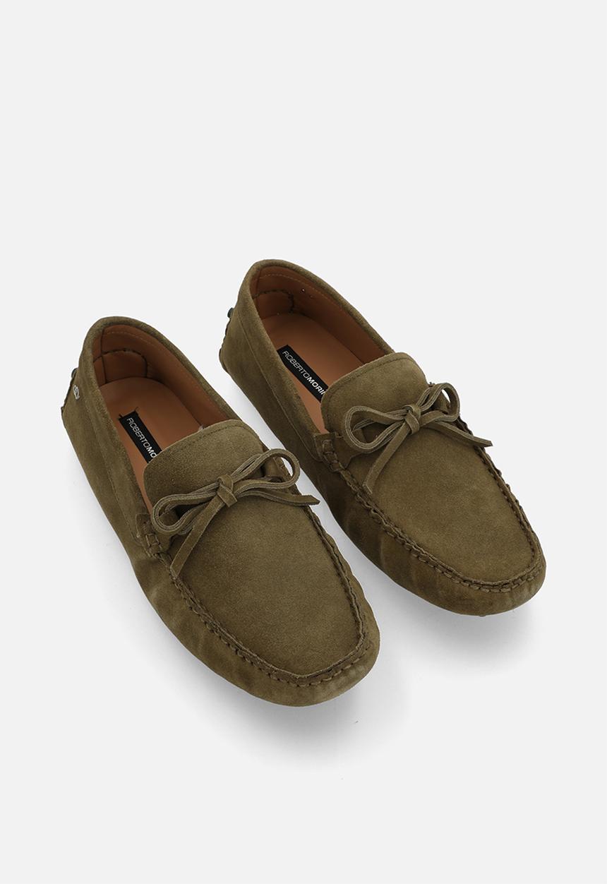 Roberto Morino - RAMANO 1 Suede - Olive