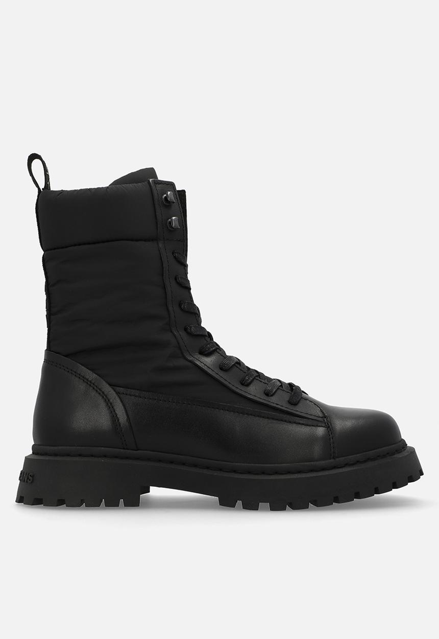 Tommy Hilfiger - Tjm military boot lace up - Black 