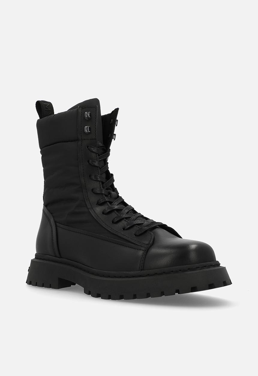 Tommy Hilfiger - Tjm military boot lace up - Black 