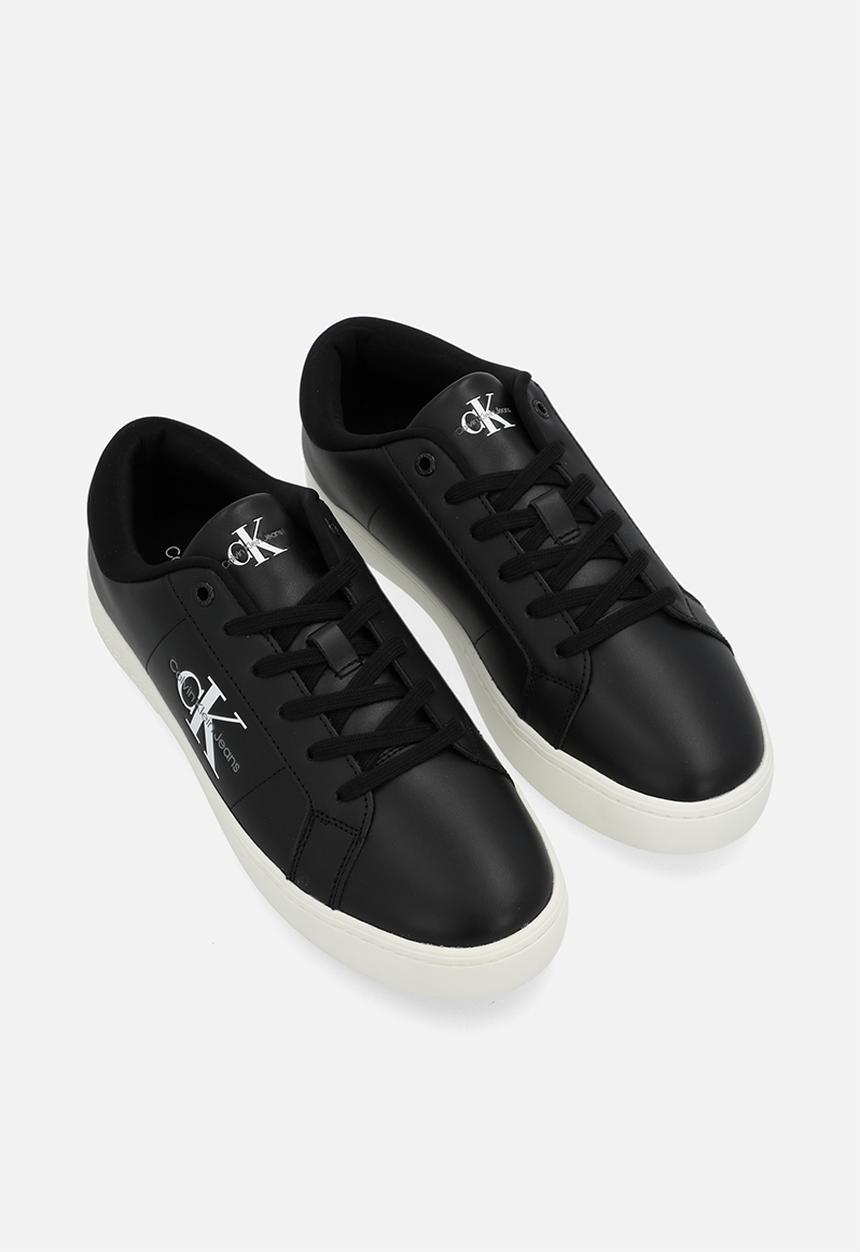 Calvin Klein - classic cupsole low ml lth - black/bright white