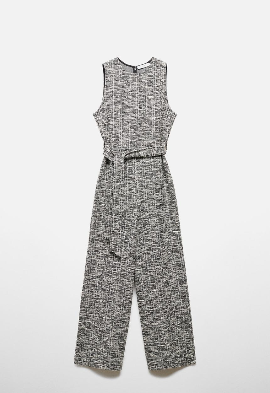 MANGO - Jumpsuit Alexia - Light Beige