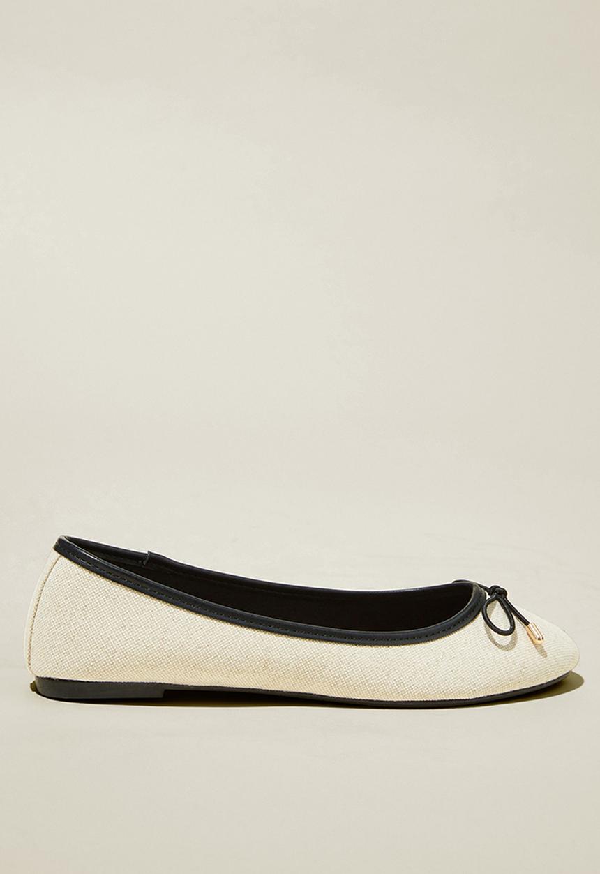 Cotton On - Emma ballerina - canvas/black