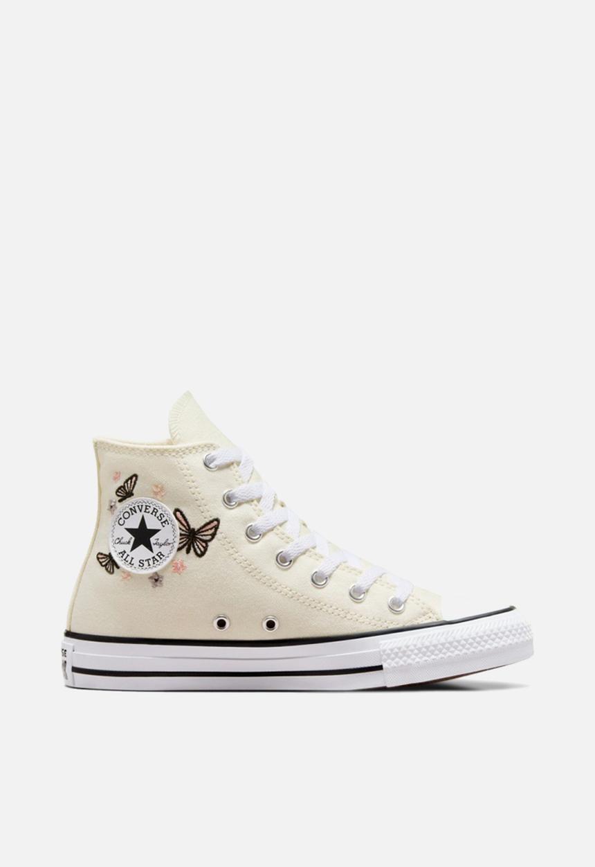 Converse - Chuck taylor all star butterflies - egret/black/white