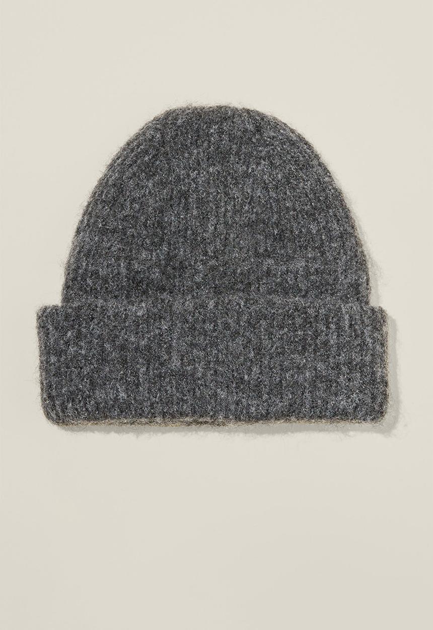 Rubi - Suzie brushed beanie - grey marle