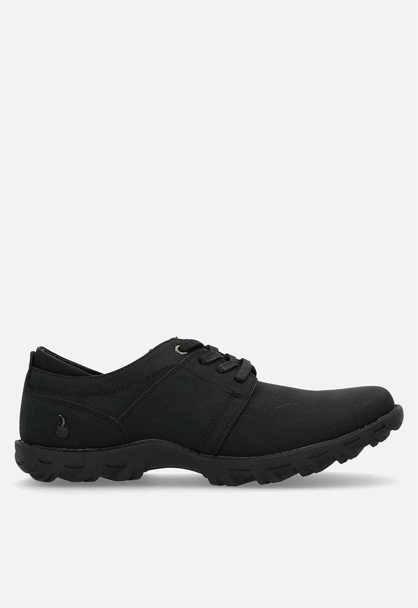 UrbanArt - TRACK 11 Faux Nubuck Mens B Pack - Black