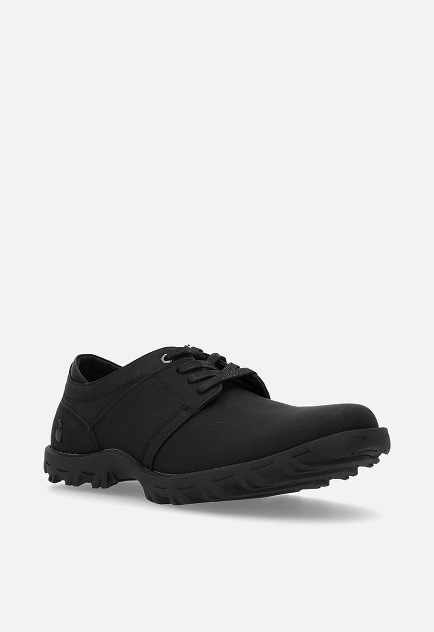 UrbanArt - TRACK 11 Faux Nubuck Mens B Pack - Black