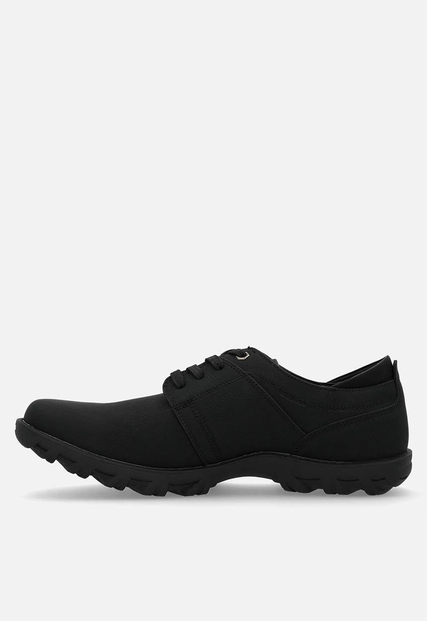 UrbanArt - TRACK 11 Faux Nubuck Mens B Pack - Black